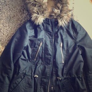 A very comfy winter coat for women and girls.